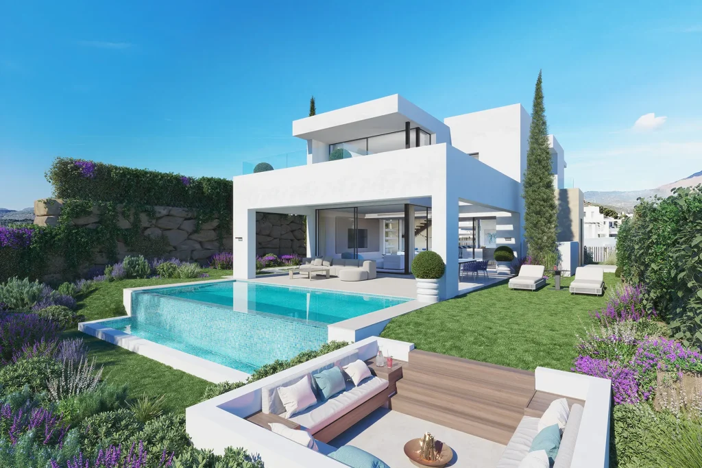 luxury estepona golf new construction for sale